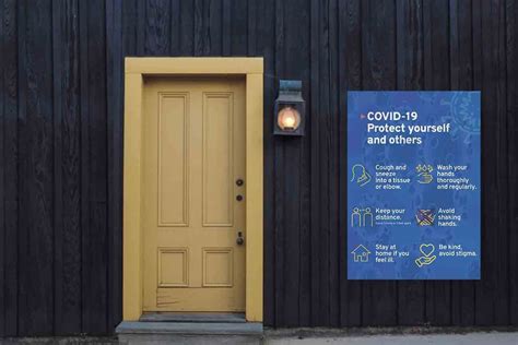 Buy Corona Virus |Sticker |Covid - 19 Precautions | for Living Area ...