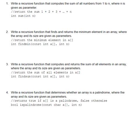 Image result for Recursive Function in C Add Sum