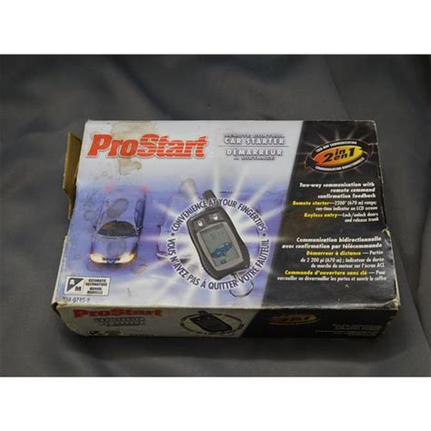 Image result for ProStart Remote Programming