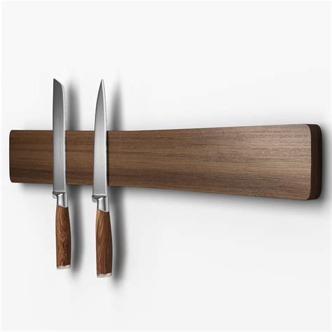 Amazon.com: Magnetic Knife Holder for Wall, 16" Acacia Wood Knife ...