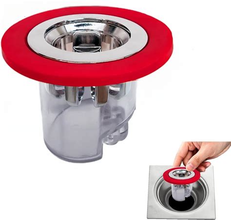 2Pcs COLDDD Odor Proof Floor Drain, Floor Drain backflow Preventer ...