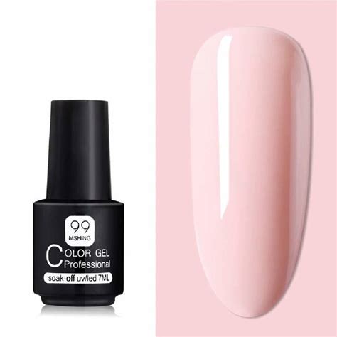 MSHING99 All For Manicure Semi Permanent Vernis top coat UV LED Gel ...