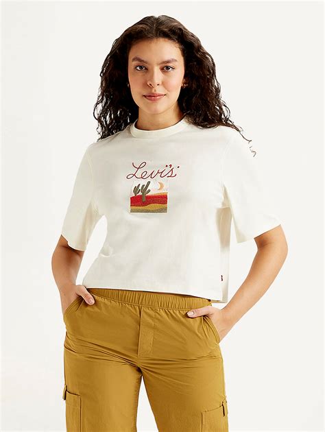 Women's Graphic Print Boxy T-shirt – Levis India Store