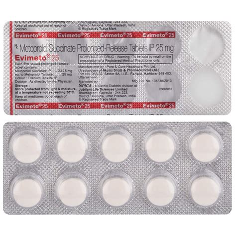 Evimeto 25 - Strip of 10 Tablets : Amazon.in: Health & Personal Care