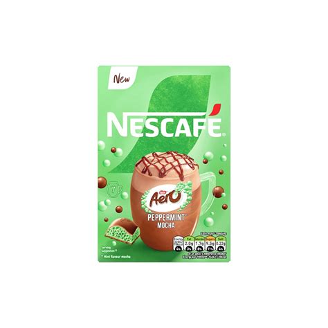 NESCAFE AERO Peppermint Mocha (7 x 19g ) Sachets. – Chefsneed
