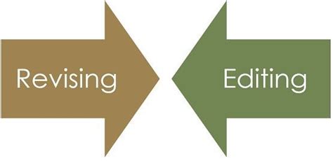 Image result for The Difference Between Editing and Revising