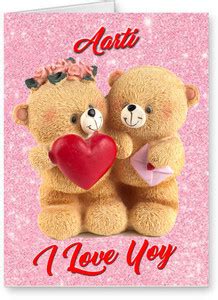 Midas Craft I Love You Aarti Greeting Card Price in India - Buy Midas ...