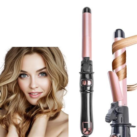 Amazon.com: Automatic Curling Wand 28mm/1.1 inch Rotating Curling Iron with LED Display Fast ...