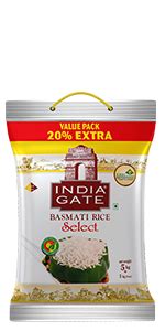India Gate Basmati Rice Bag, Mogra, 5kg (Broken Rice) : Amazon.in ...