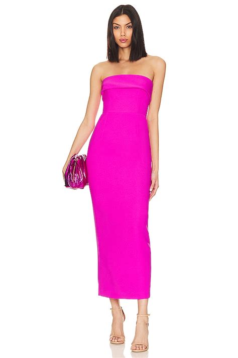 The New Arrivals by Ilkyaz Ozel Rhea Dress in Powder Room Pink | REVOLVE
