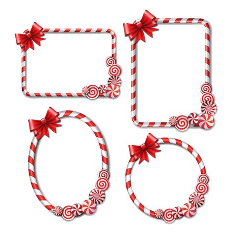 Candy cane border Vectors - Download Free High-Quality Vectors from ...