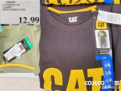 1580486 CATERPILLAR T SHIRT MEN S SIZES S XXL 12 99 - Costco East Fan Blog