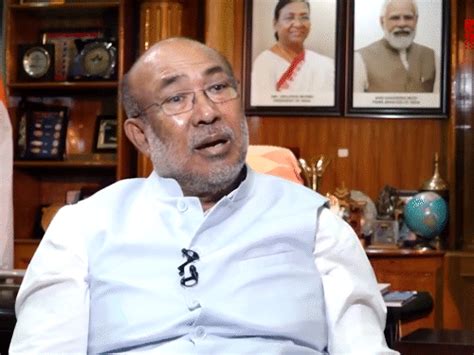 'I will not resign, I did not commit a scam', CM of Manipur said - Modi ...