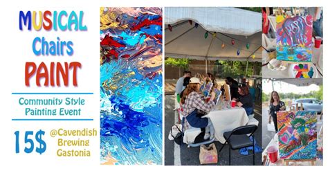 Musical Chairs Pass-Along-Painting - Paint/Sip @ Cavendish in Gastonia ...