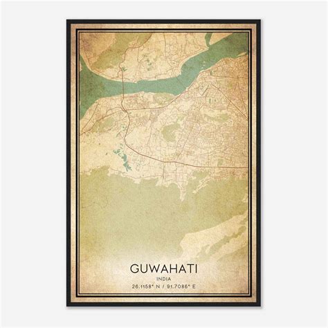 Map Of Guwahati City