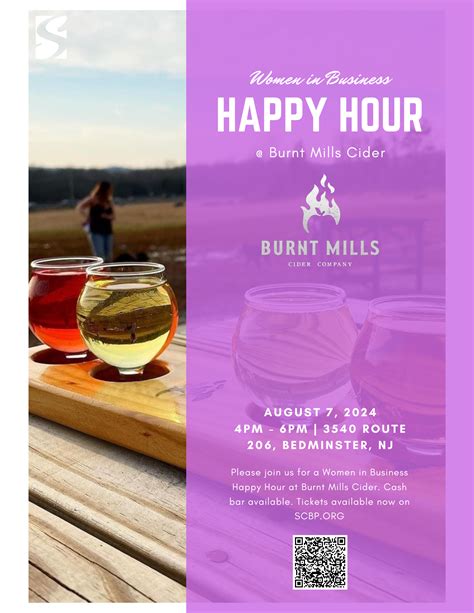Women In Business Summer Social @ Burnt Mills Cider - Somerset County ...