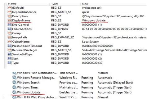 Image result for PowerShell Wuauserv