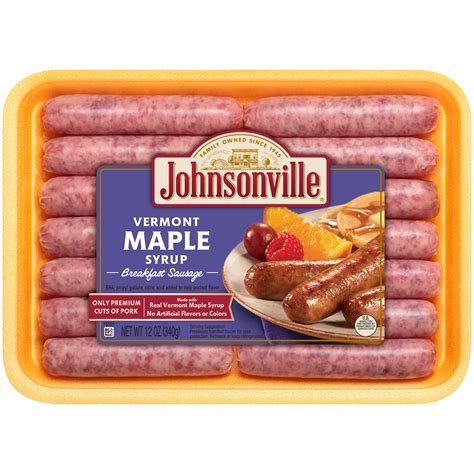 Johnsonville Maple Sausage Nutrition | Besto Blog
