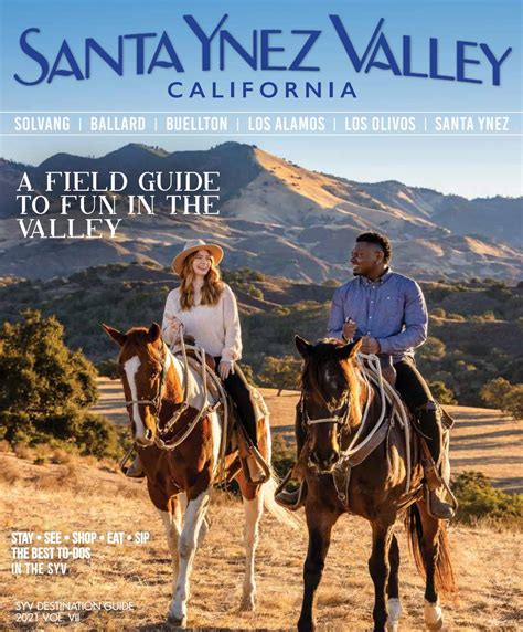 Santa Ynez Valley Visitors Guide 2021 by VisitSYV - Issuu