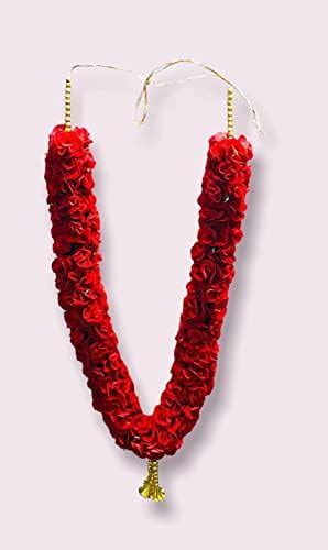 Buy Sri Sainath Enterprises CREEME with PRPULE Flowers and Gold BOLL ...