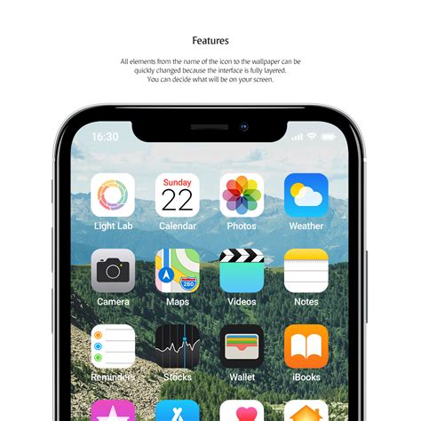 Phone App Mockups Set on Yellow Images Creative Store - 41313