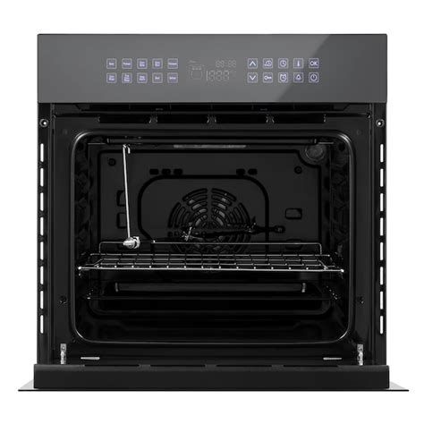 Empava 24-in Single Electric Wall Oven Single-fan (Black) EPV-24WOC17 ...