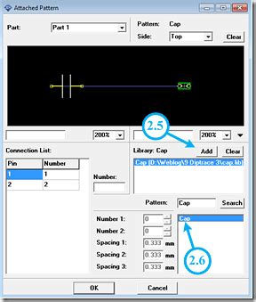 Image result for Draw and Add Pattern to Library DipTrace