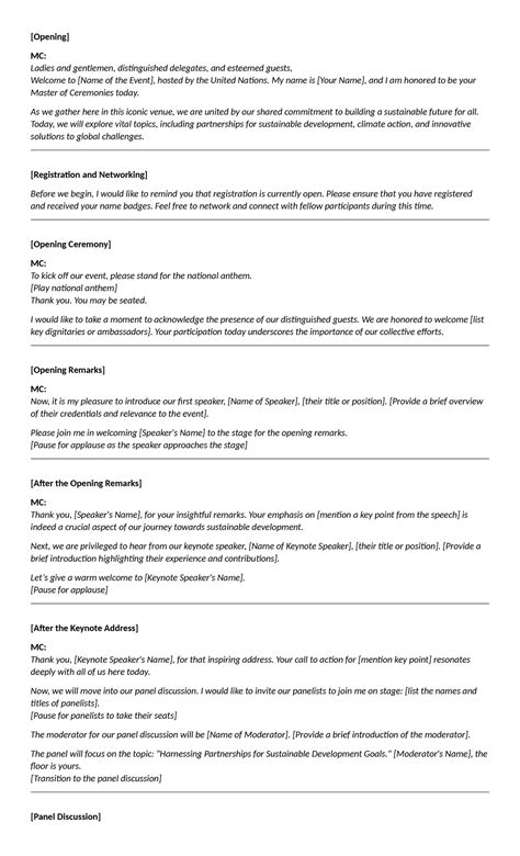 Image result for MC Introduction Script