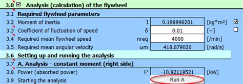 Image result for Flywheel Calculation Examples
