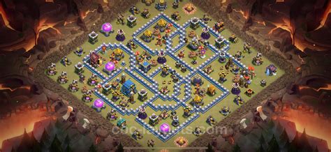 Best Max Levels War Base TH12 with Link, Anti Everything - Town Hall ...