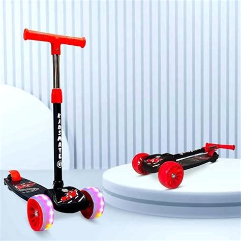 TF Smart Kid Kick Scooter with Attractive Wide Wheels with Lighting for ...