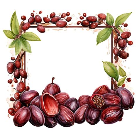 Henna inspired frame with saudi arabian kabsa raisins and sl watercolor ...