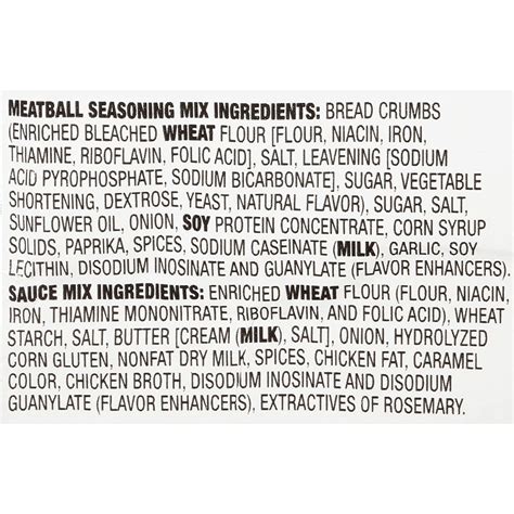 McCormick Swedish Meatballs Seasoning & Sauce Mixes 2.11 oz - Pack of 6 ...