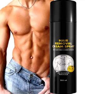 luzimaisa Hair Removal Cream Spray for Chest, Back, Legs, Under Arms ...