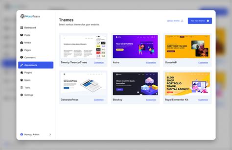 Image result for WordPress UI