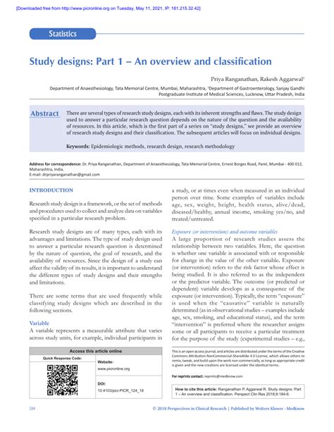 Study Designs Research Methods 的图像结果
