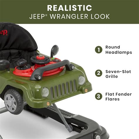 Jeep® Classic Wrangler 3-in-1 Grow With Me Walker - Delta Children