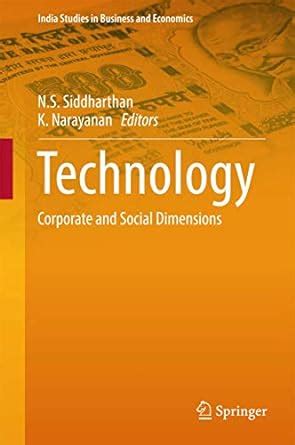 Buy Technology: Corporate and Social Dimensions (India Studies in ...