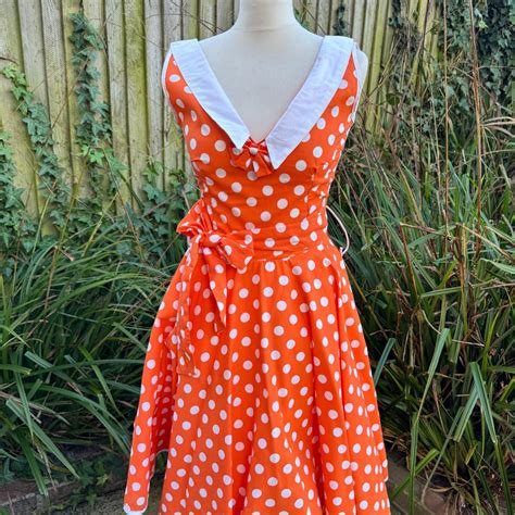 ️ 70s Rockabilly Beauty ️ ️ Stunning 1970s Dress ️... - Depop