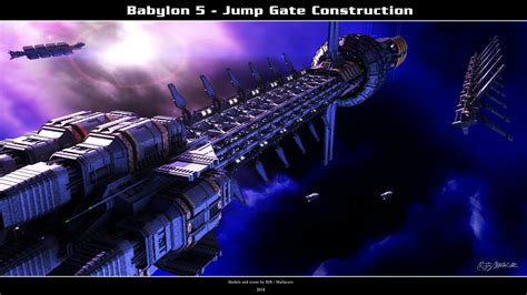 ArtStation - Babylon 5 - Jumpgate Construction, Ryan Begemann