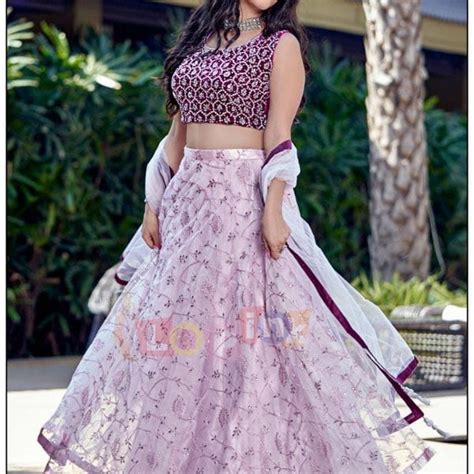 Buy Mirror Work Lehenga Online In India - Etsy India