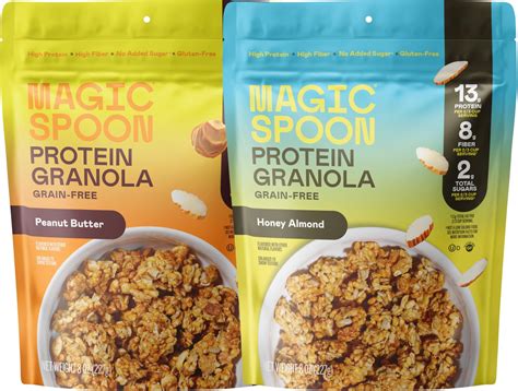 Amazon.com: Magic Spoon Cereal, Variety 4-Pack of Cereal & Variety 4 ...