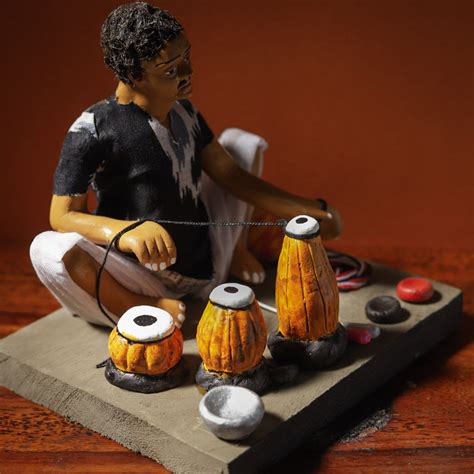 Bengal Clay Villager Model – BONGONIKETAN