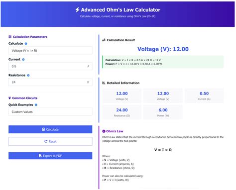 Image result for Ohms LED Formulas Calculator