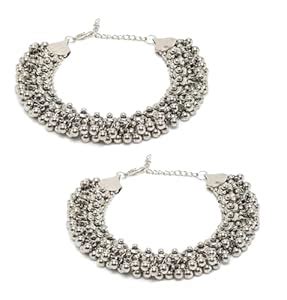 YouBella Jewellery German Silver Plated Stylish Handmade Pure Original ...