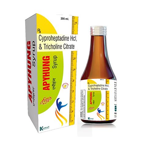 ApyhungSyrup - Cyproheptadine HCL, & Tricholine Citrate - KureKraft ...
