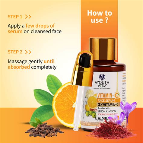 Vitamin C Face Serum 30ml – Ayouthveda