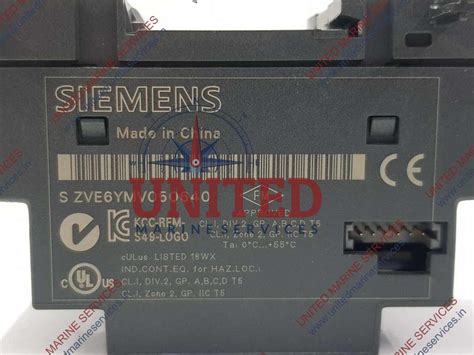 SIEMENS 6ED1 055-1MD00-0BA1 AM2 RTD EXPANSION MODULE DC 12/24 V ...