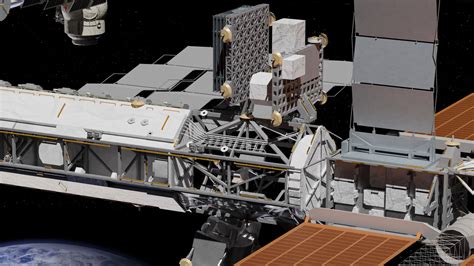 NASA International Space Station - 3D Model by zampvers