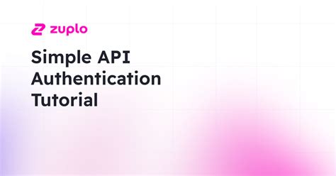 Authentication Tutorial 的图像结果